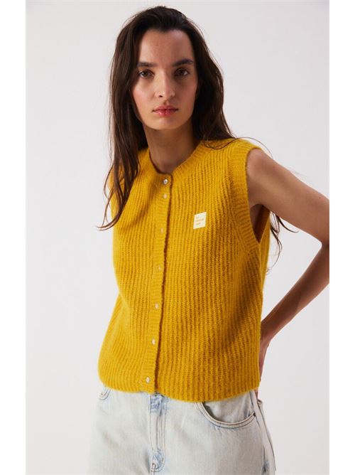 gilet east American vintage | EAST19MH26MOSTARDA